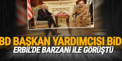 ABD Başkan Yardımcısı Biden, Erbil’de Barzani ile görüştü