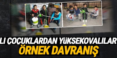 Vanlı Çocuklardan Yüksekovalılar için Örnek Davranış