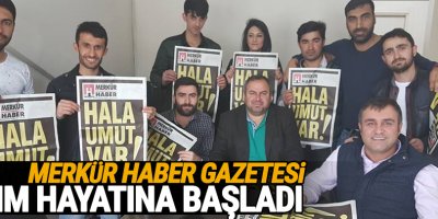 Merkür Haber Gazetesi çıktı