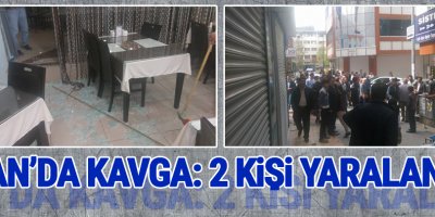 Van'da Kavga: 2 Yaralı