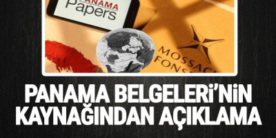 Panama Belgeleri'nin kaynağından açıklama