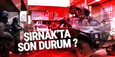 Şırnak'ta şiddetli çatışmalar sürüyor