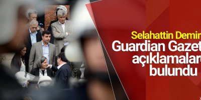Demirtaş, Guardian Gazetesi'ne açıklamalarda bulundu