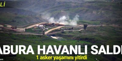 Şemdinli'de tabura saldırı: 1 asker hayatını kaybetti