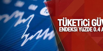Tüketici Güven Endeksi yüzde 0.4 arttı