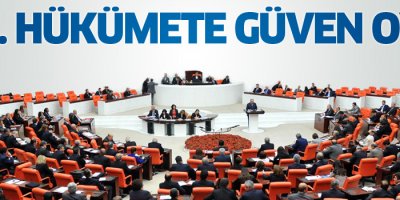 65. hükümet, 315 oyla güvenoyu aldı