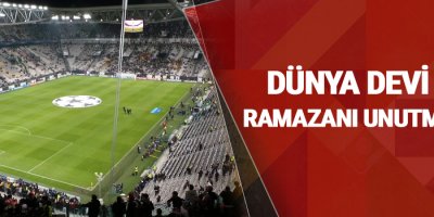 Juventus Müslümanların Ramazan Ayını Kutladı