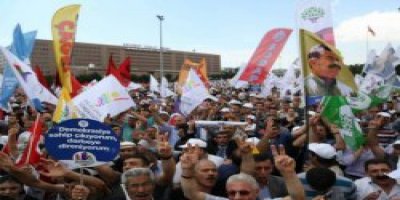 HDP mitingine polis müdahalesi