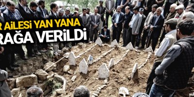 Salar ailesi Yüksekova'da yan yana toprağa verildi