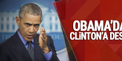 ABD Başkanı Obama, Clinton'a desteğini açıkladı