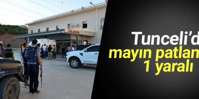 Mayın patlaması: 1 yaralı