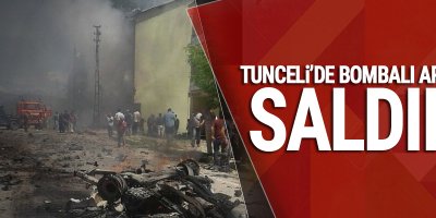 Dersim’de adliye önünde patlama!