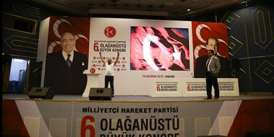 594 delegeye ulaşıldı; MHP'de muhaliflerin kurultayı yapılıyor