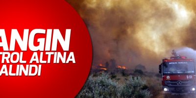 Adrasan'daki yangın kontrol altına alındı