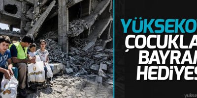 Yüksekovalı çocuklara bayram hediyesi