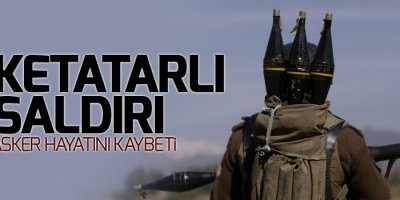 Lice’de roketatarlı saldırı: 1 asker yaşamını yitirdi