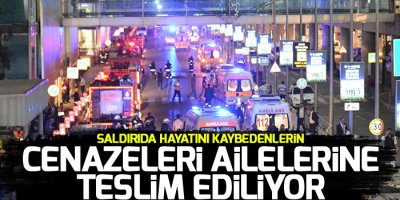 Cenazeler ailelerine teslim ediliyor