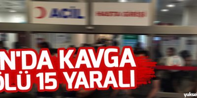 Van'da kavga: 6 ölü 15 yaralı