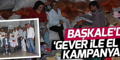 Başkale’de ‘Gever İle El Ele’ Kampanyası