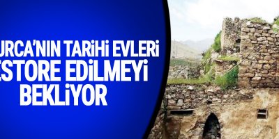 Çukurca’nın tarihi evleri Restore Edilmeyi Bekliyor