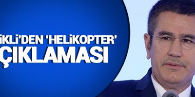 Başbakan Yardımcısı Canikli'den 'helikopter' açıklaması