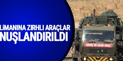 Havalimanı’na zırhlı araçlar konuşlandırıldı