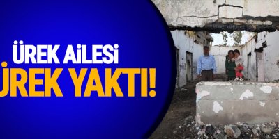 Evleri Yıkıldığı İçin Dışarıda Kalan Ürek Ailesi Yardım Bekliyor