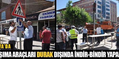 Yasak Geldi! Yüksekova'da Artık Duraklar Dışında İndir-Bindir Yapılamayacak