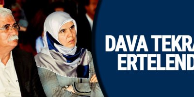 Erciş'te Eş başkanların yargılandığı dava tekrar ertelendi