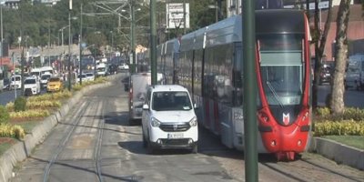 Sirkeci’de tramvay seferleri durduruldu