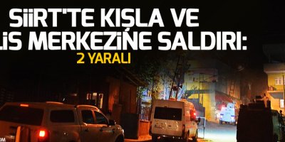 Siirt'te saldırı: 2 yaralı