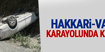 Hakkari-Van karayolunda kaza