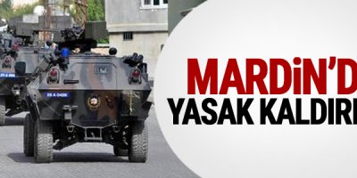 Mardin’in 3 ilçesindeki sokağa çıkma yasağı kaldırıldı