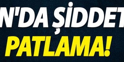 Van'da şiddetli patlama!