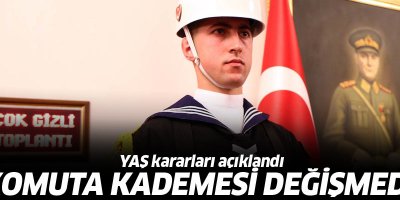 Yüksek Askeri Şura kararları açıklandı