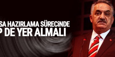 AKP'li Yazıcı: 'Anayasa hazırlama sürecinde HDP de yer almalı'