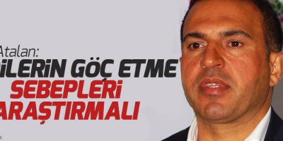 HDP’li Atalan: Ezidilerin göç etme sebepleri araştırmalı