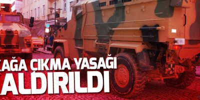 Şemdinli'de sokağa çıkma yasağı kaldırıldı