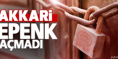 Hakkari’de esnaf kepenk açmadı