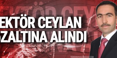 Rektör Ceylan yeniden gözaltına alındı