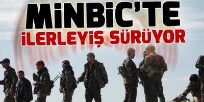 Minbic'te ilerleyiş sürüyor