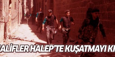Suriyeli muhalifler: Halep kuşatması kırıldı