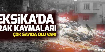 Meksika’da toprak kaymaları: En az 38 kişi hayatını kaybetti