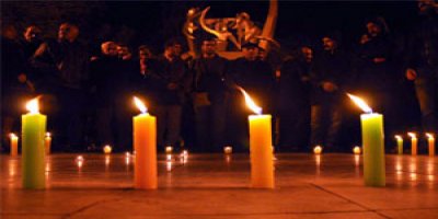 Roboski için Mumlar yakılarak 'adalet' istendi