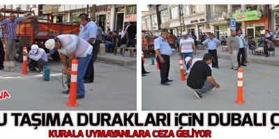 Toplu Taşıma Durakları için Dubalı çözüm