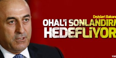 Çavuşoğlu: OHAL’i en kısa sürede sonlandırmayı hedefliyoruz