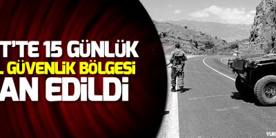 Siirt'te Özel Güvenlik Bölgesi ilan edildi
