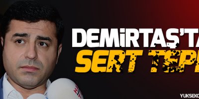 Demirtaş: HDP binasına gangster gibi giremezsiniz