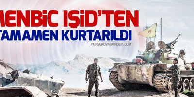 Menbic IŞİD’ten tamamen kurtarıldı