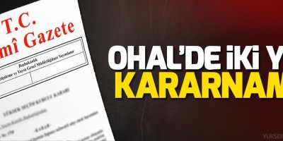 OHAL’de iki yeni kararname